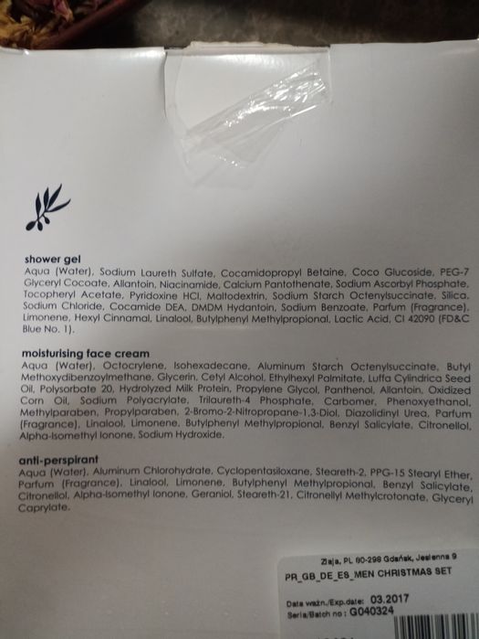 Conjunto cuidado de homem