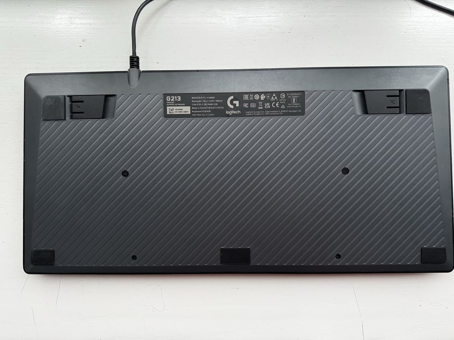 Клавіатура дротова Logitech G213 Gaming Keyboard USB ENG