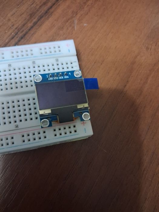 Екран олед 0.96 білий