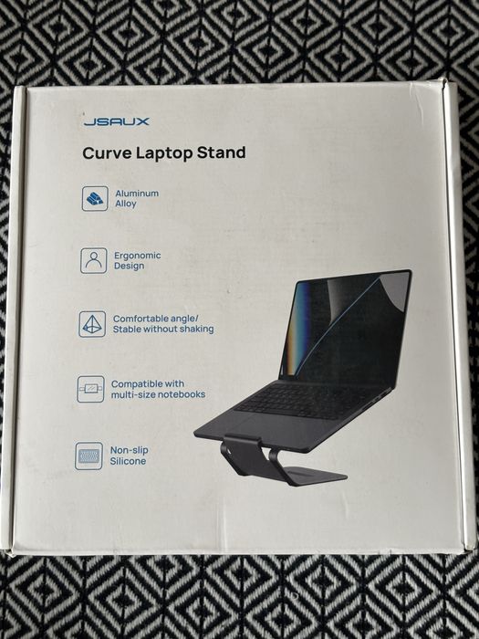 JSAUX SL0206 Aluminiowy stojak podstawka pod laptop tablet.