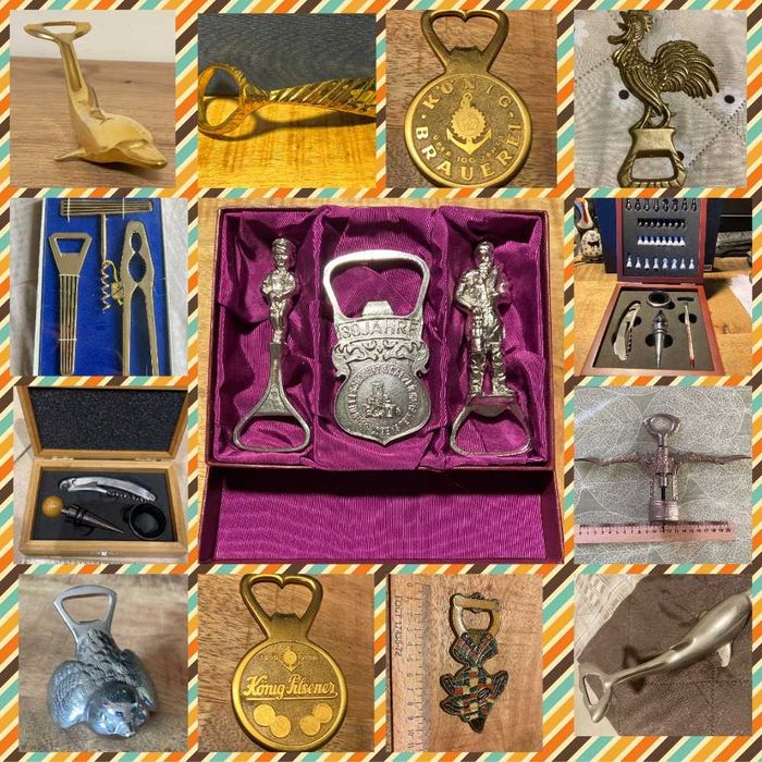 Відкривачка Галстук Открывалка для бутылок Штопор Бронза