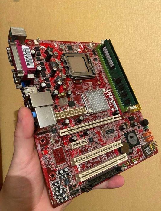 MSI + Intel Cor2Duo3ггц + ОЗУ4гб + БОНУСЫ