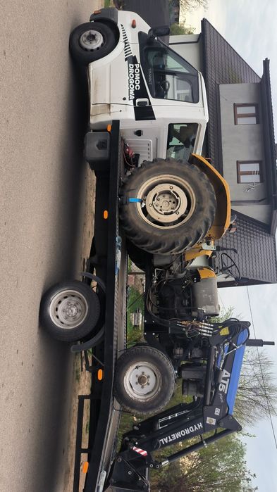 Autolaweta   Transport maszyn  Pomoc drogowa Przyczepa leśna
