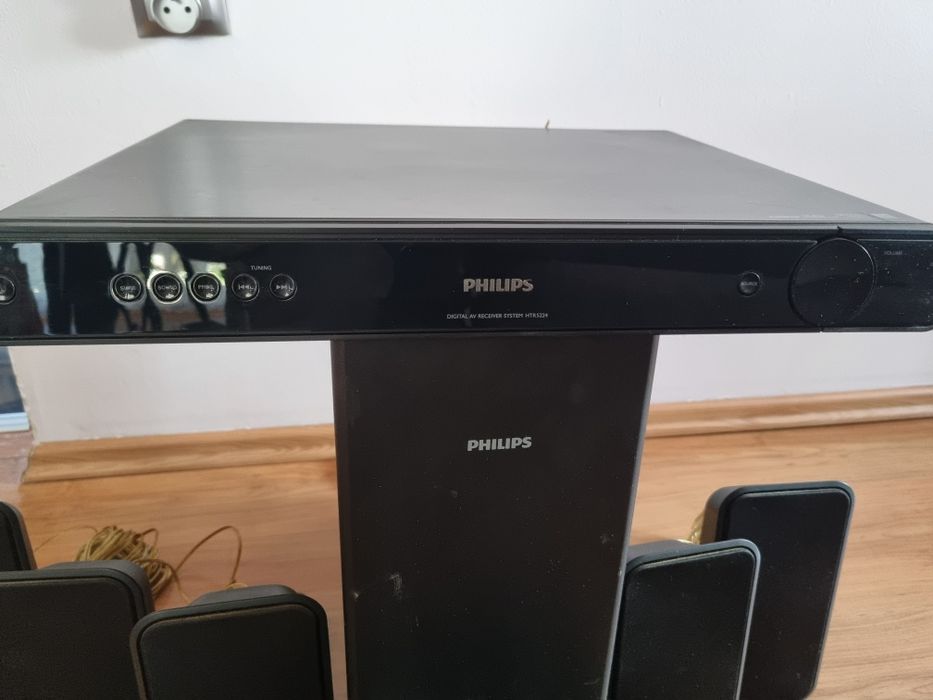 Cyfrowy amplituner Philips htr 5224 + pilot!