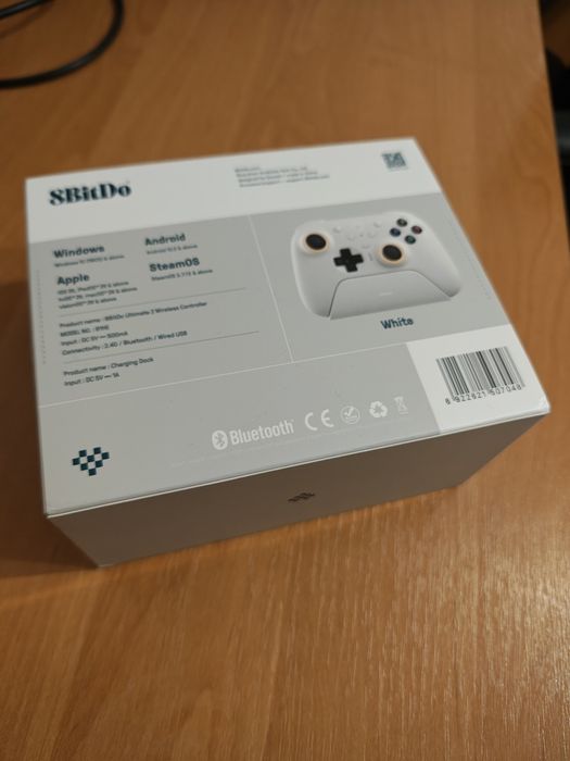 8bitDo Ultimate 2 Windows \ Android NOWY Adapter USB Stacja Ładująca