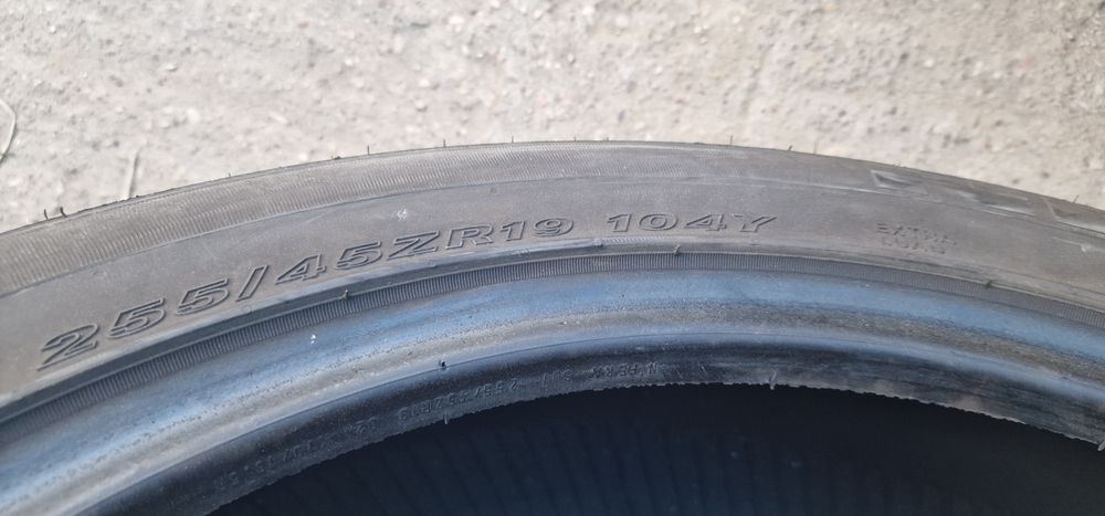 Opony Letnie R19 255/45-7mm-2szt-Nexen-21rok