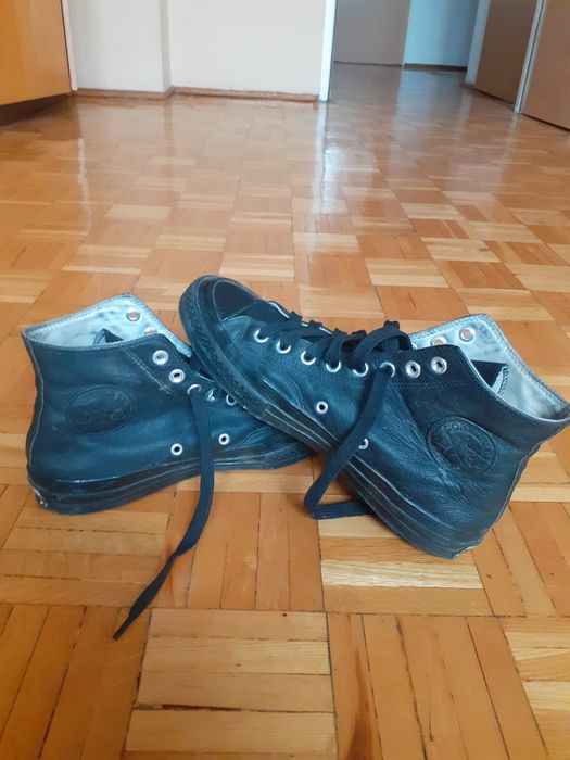 trampki CONVERSE 42 - 27cm skórzane