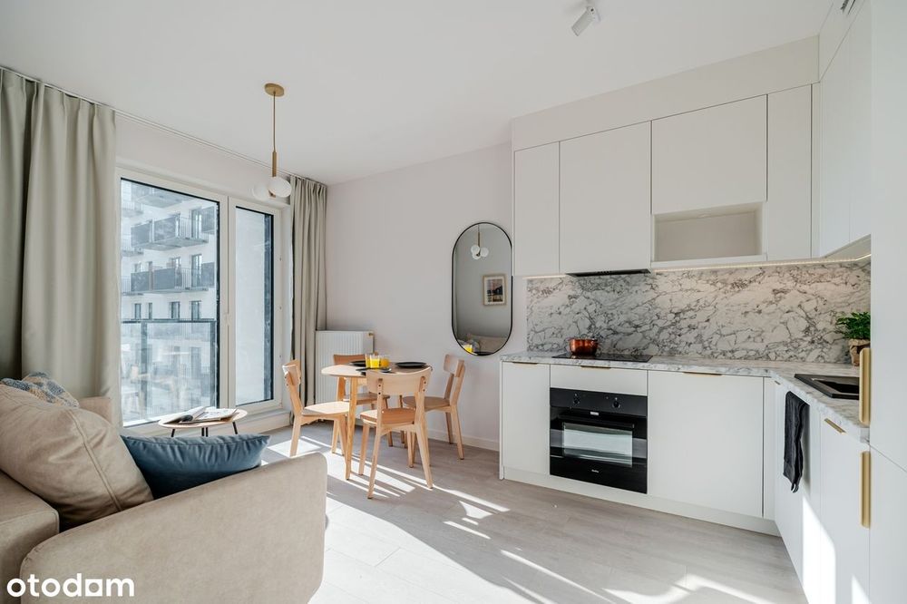 Bez prowizji! | Przytulne 2 pokoje | balkon | klimatyzacja | Pets OK! - Widok 4