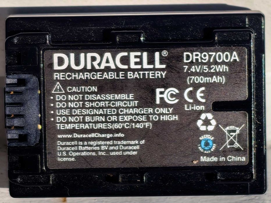 Bateria Duracell DR9947 3,7V 700mAh Li-Ion nowa zamiennik Sony NP-FH50