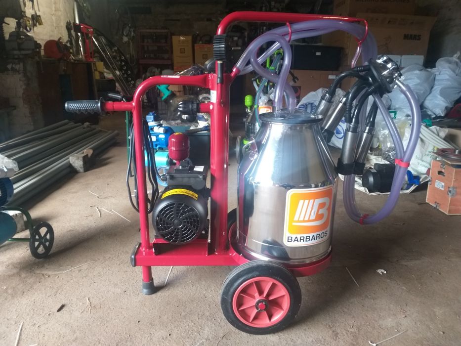 Турецький доїльний апарат відро нержавій 30л турецкий доильный аппарат