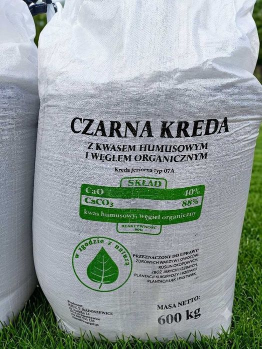 Czarna Kreda Jeziorna BigBag Kwasy Humusowe DARMOWY TRANSPORT PL