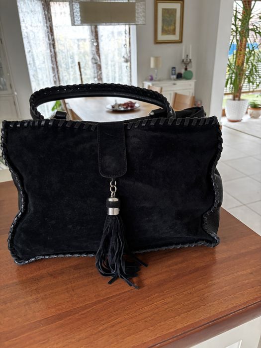 Torebka Marella. Czarna ze skóry