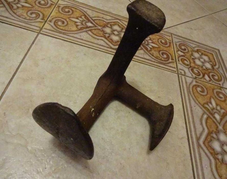 Kopyto Szewskie Potrójne Ciężkie Bardzo Stare Przedwojenne Poznań