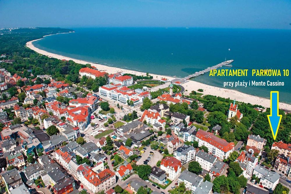 Apartament rodzinny Parkowa 10, przy plaży