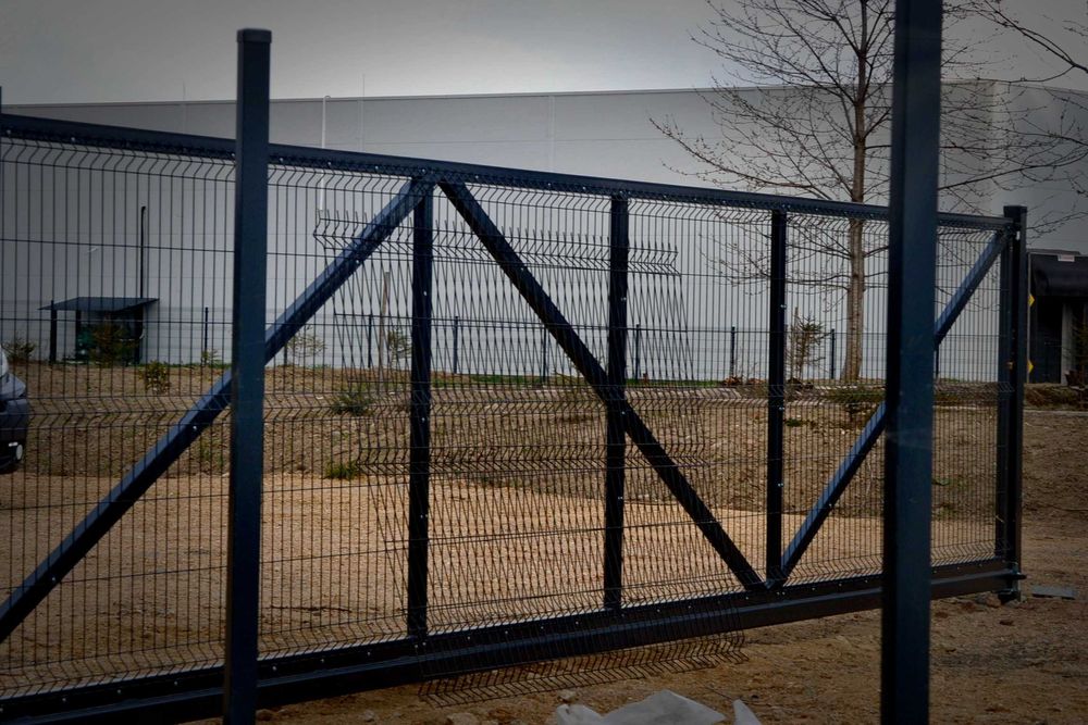 BRAMA PRZESUWNA wjazdowa solidna - 4m - dostawa cała polska