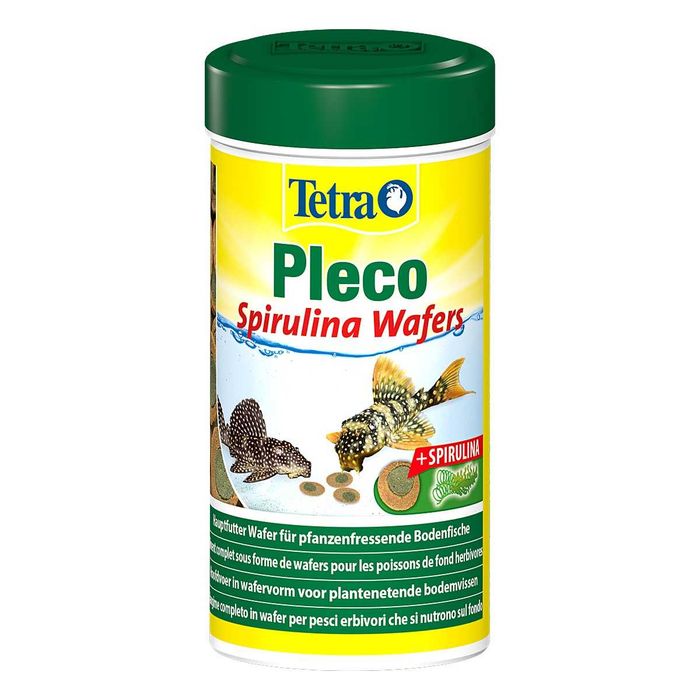 Tetra Pleco Spirulina Wafers 250ml pokarm  roślinożernych ryb dennych