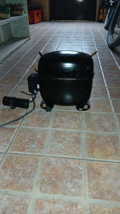 Motor de refrigeração de balcão de café