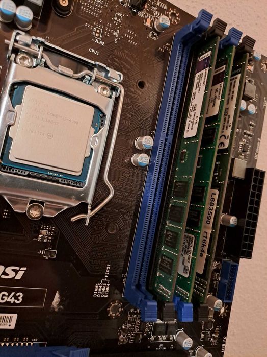 Bundle Core i5-4590 / MSI Z97-G43 / 12GB DDR3 Kingston KVR64550697326723122