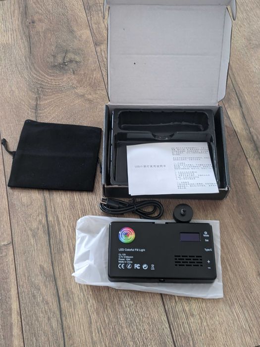 RGB LED Світло, Накамерне світло. 3300 mAh