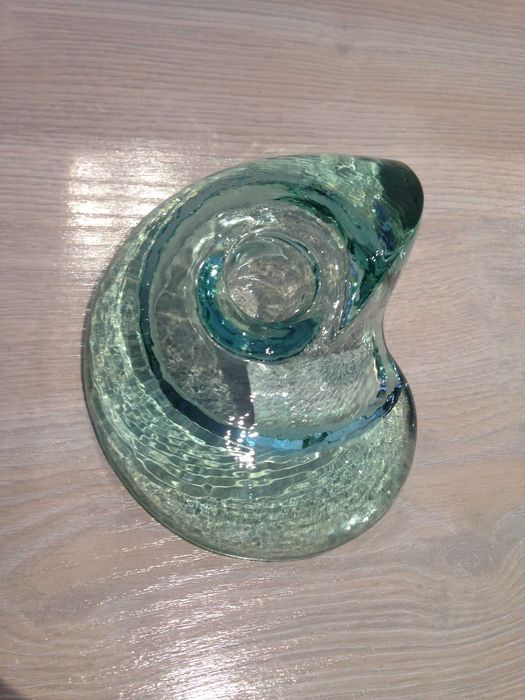 Castiçais (porta vela) em vidro reciclado