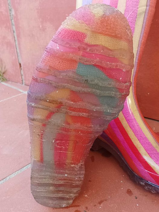 Galochas (botas borracha) coloridas