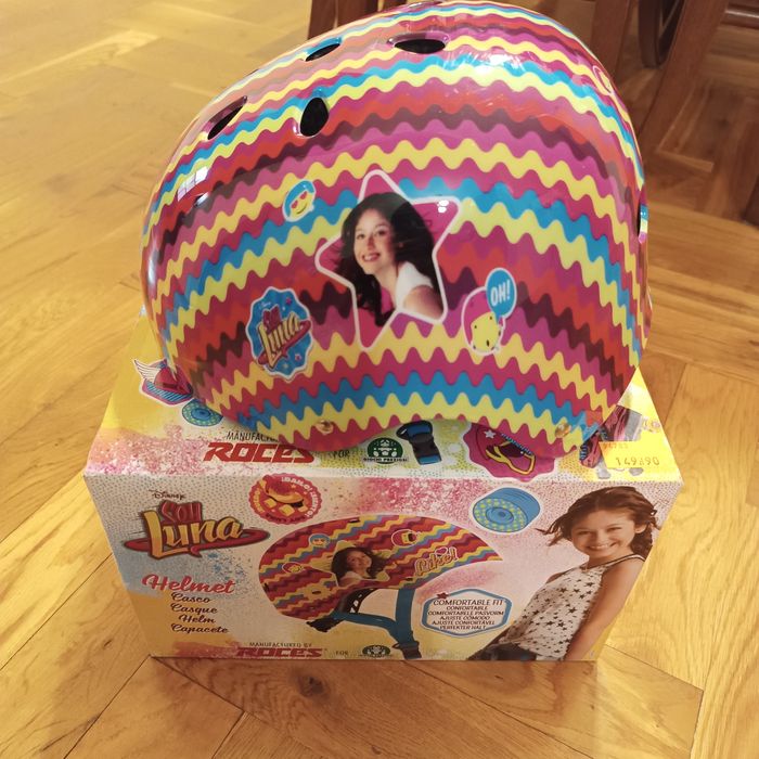Kask rowerowy dziewczęcy Soy Luna Disney