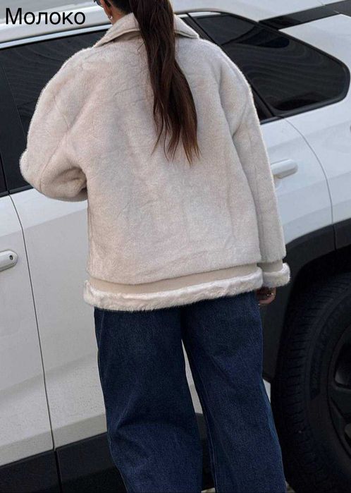 Шуба жіноча комбінована Шубка- дубленка. Шуба автоледи