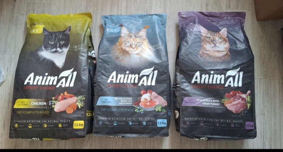 Корм Animall 1.5  -12 кг Супер-премиум, Акция