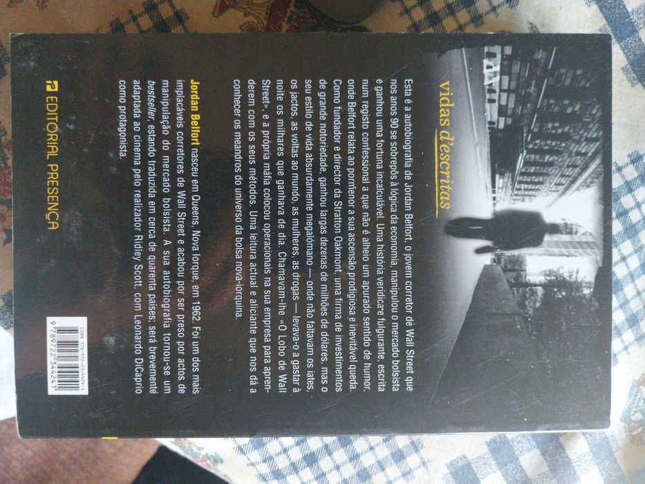 O lobo de wall street - livro novo