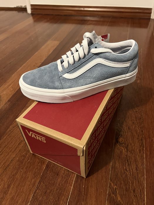 Vans old skool Azul camurça