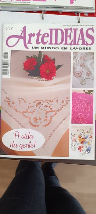 Revista ArteIdeias. Um mundo de lavores. Junho 2022. Nova