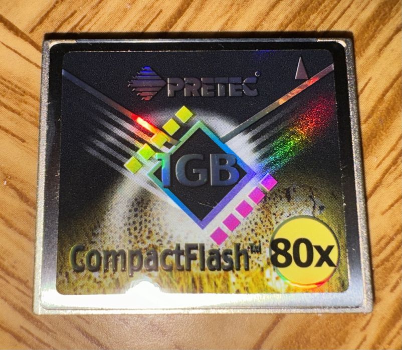 Karta pamięci flash CompactFlash, 1 GB , Pretec