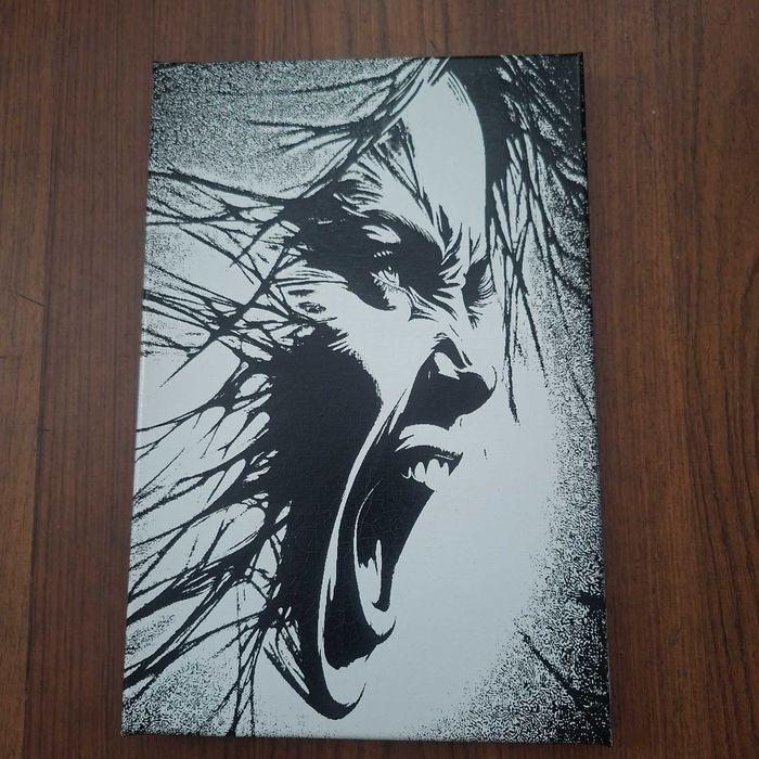 Obraz "Scream" 20cmx30cm Akryl