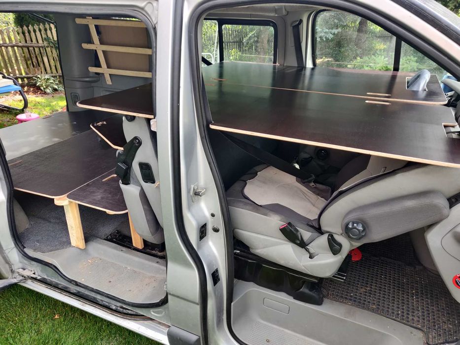 Zabudowa Kamper Box do Opel Vivaro / Trafic | Łóżko + Materace | Gotow