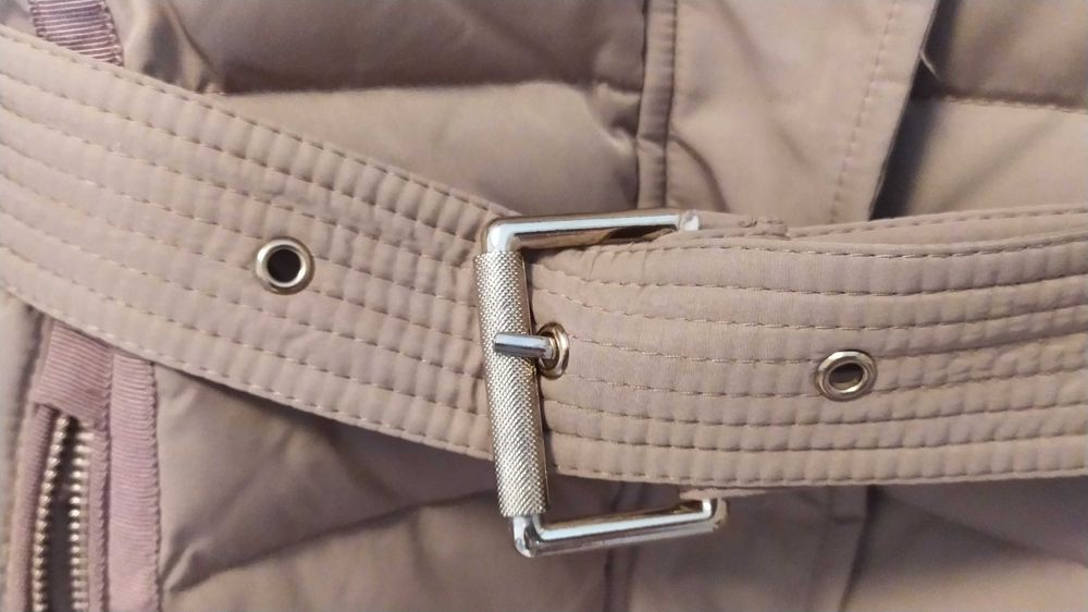 Casaco comprido impermeável