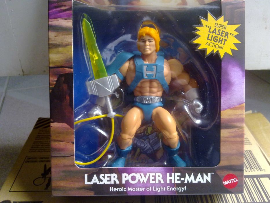 Masters of the Universe Laser Power He-Man Origins