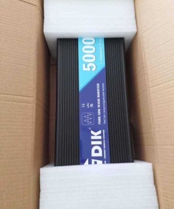 Inversor 5000w Onda Pura 24v ou 12v para 220v Novo FDIK Alta Potência