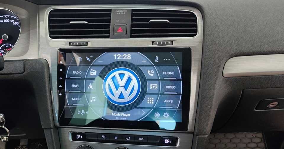 (NOVO) Rádio 2DIN • Volkswagen GOLF 7 / VII • [4+32GB] • Android GPS