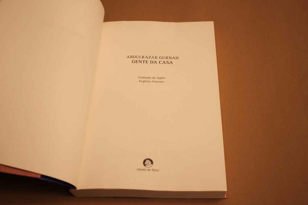 Gente da Casa// Abdulrazak Gurnah
