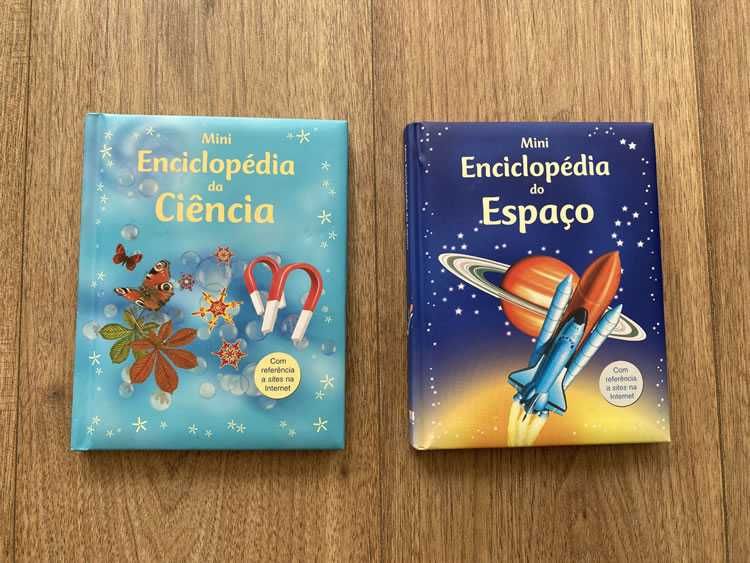 Conjunto de Livros | mini enciclopédia da ciência e do espaço