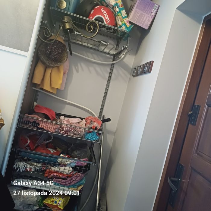 System organizer do szafy garderoby