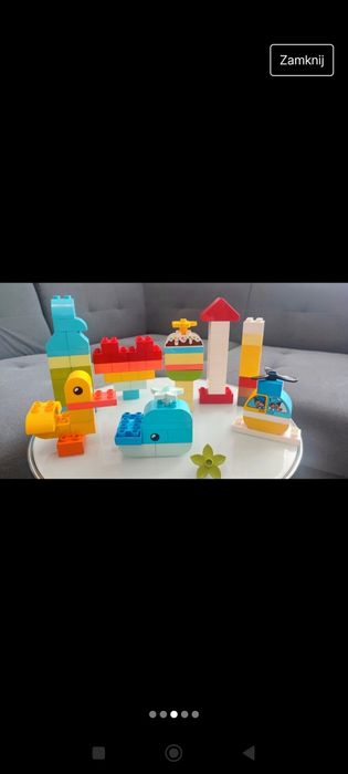 Klocki LEGO Duplo z serduszkiem