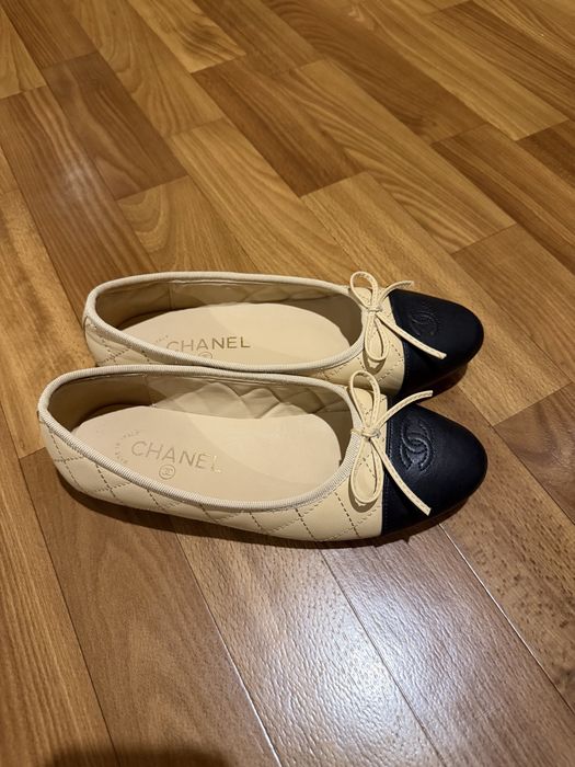 Балетки CHANEL из стеганой кожи Италия