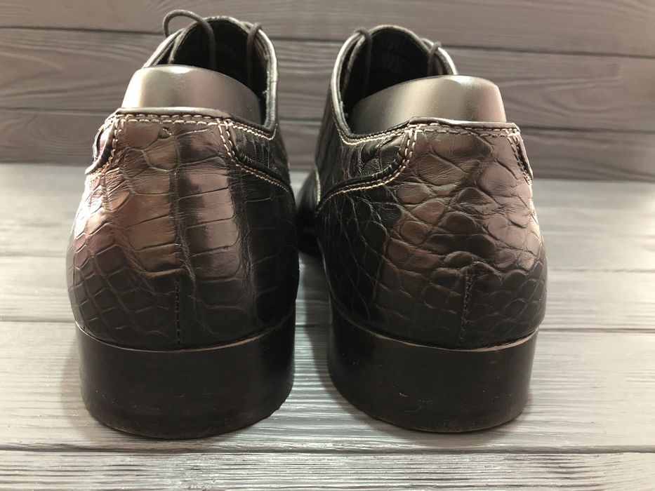 Дерби Zilli крокодил kiton brioni