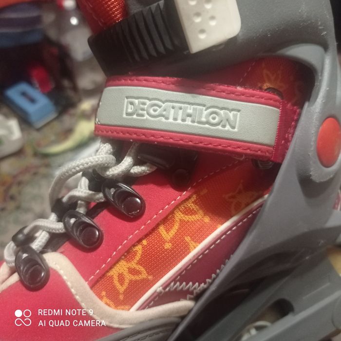 Коньки роликовые фирменные. Размер 35-36