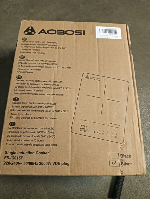 Płyta indukcyjnej Aobosi FS-IC015F