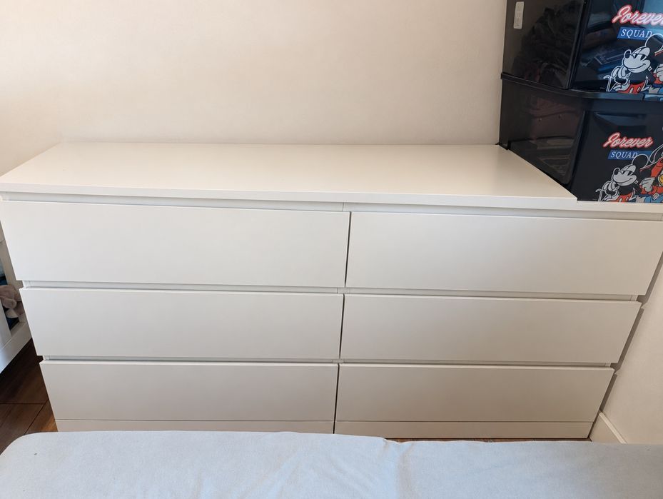 Komoda malm Ikea 6 szuflad