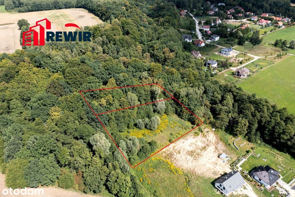Malownicza działka siedliskowa - UNIKAT