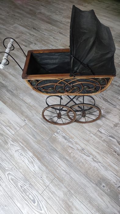 Wózek dla lalek retro stary antyk