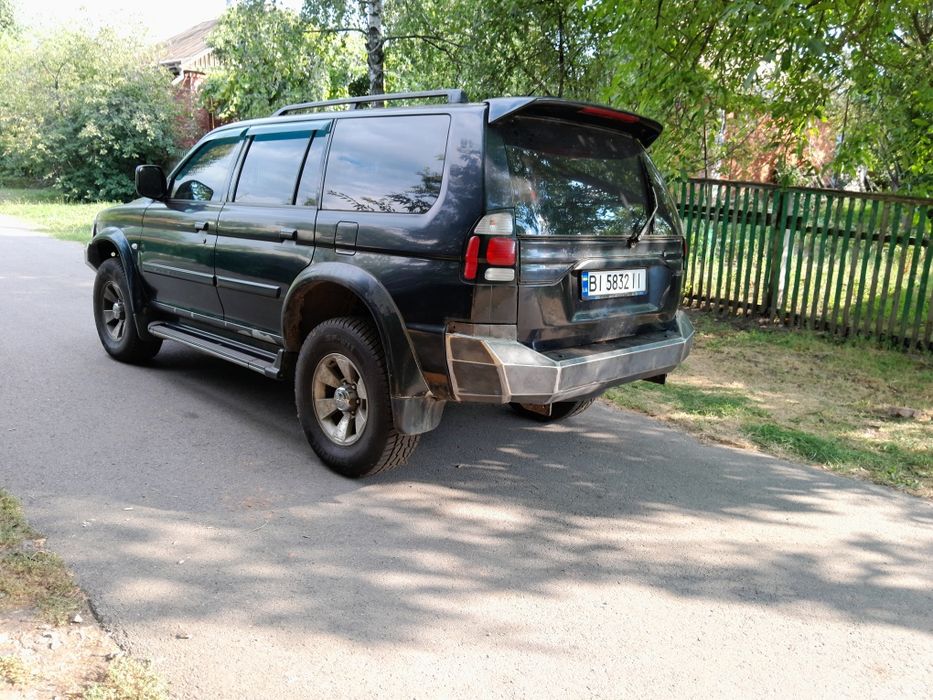 Бампер силовий металевий Mitsubishi Pajero Sport